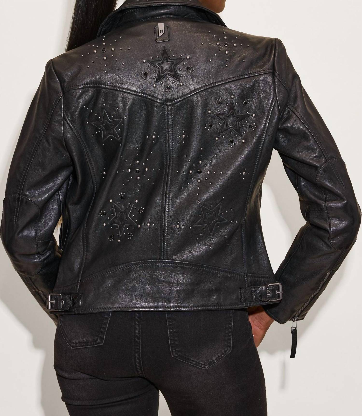 Mauritius - Studded Moto Jacket