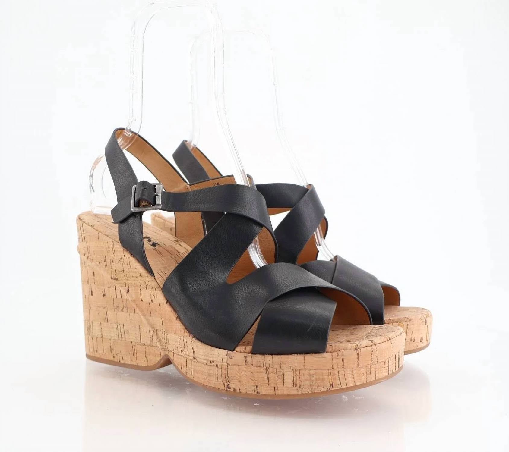 KORK-EASE Women's Denica II Sandal in black - women's sandal
