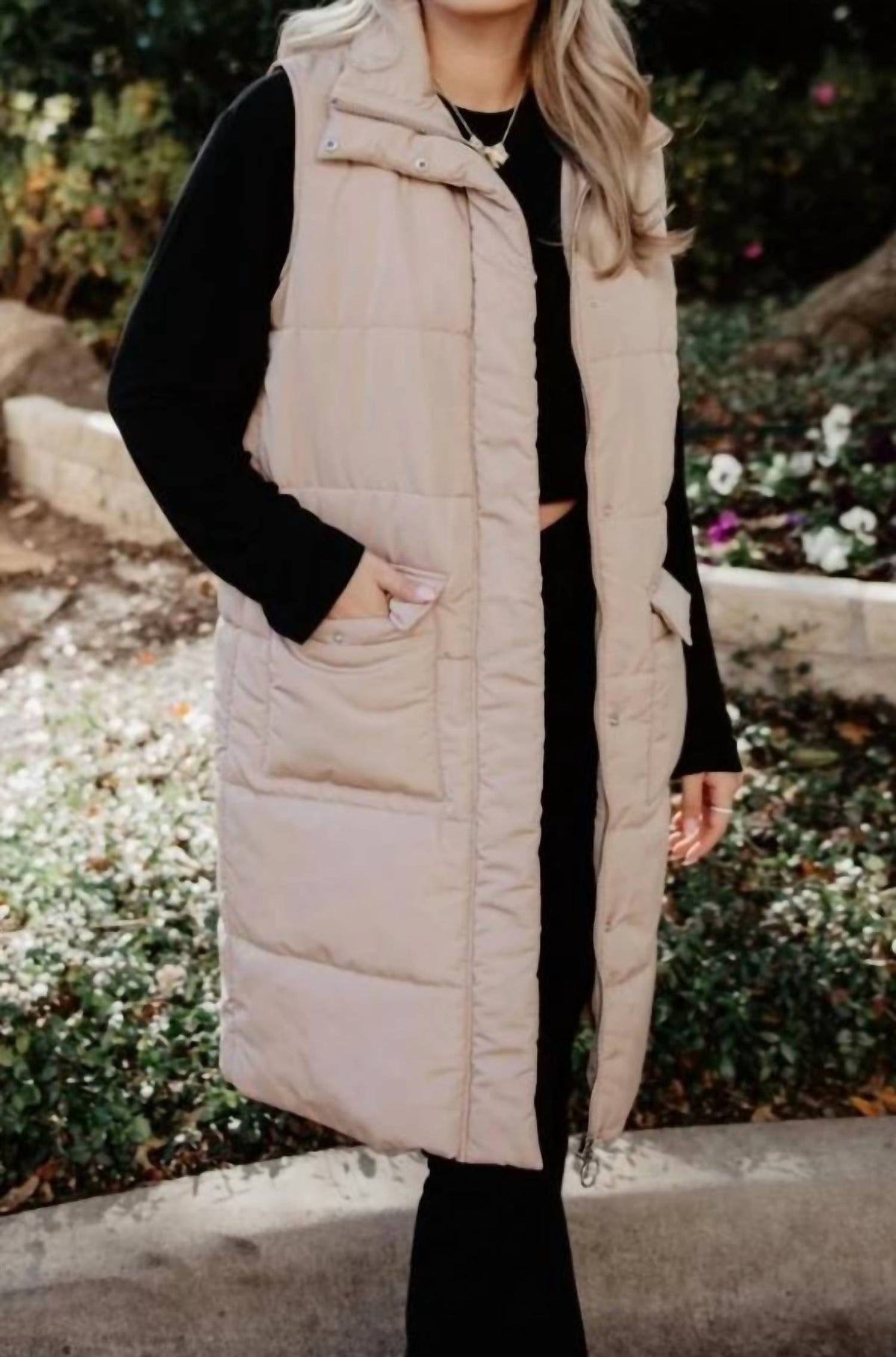 Katydid - Women's Long Quilted Puffer Vests