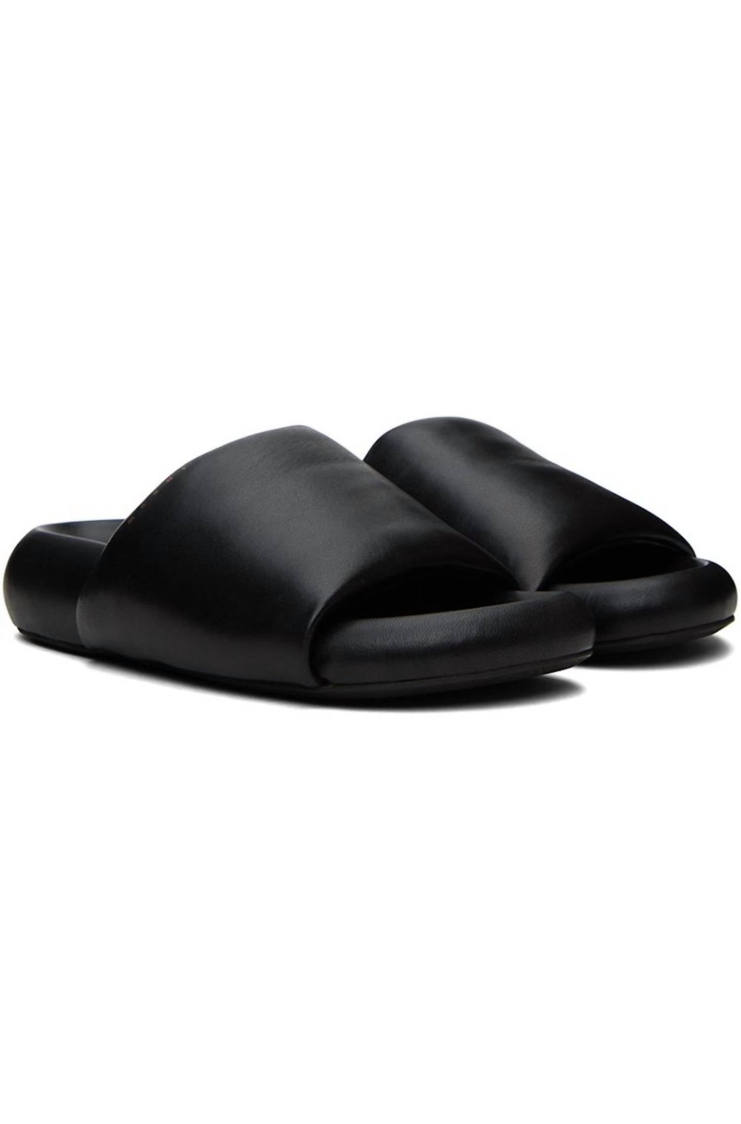 Marni - Men's Leather Pouf Sandals