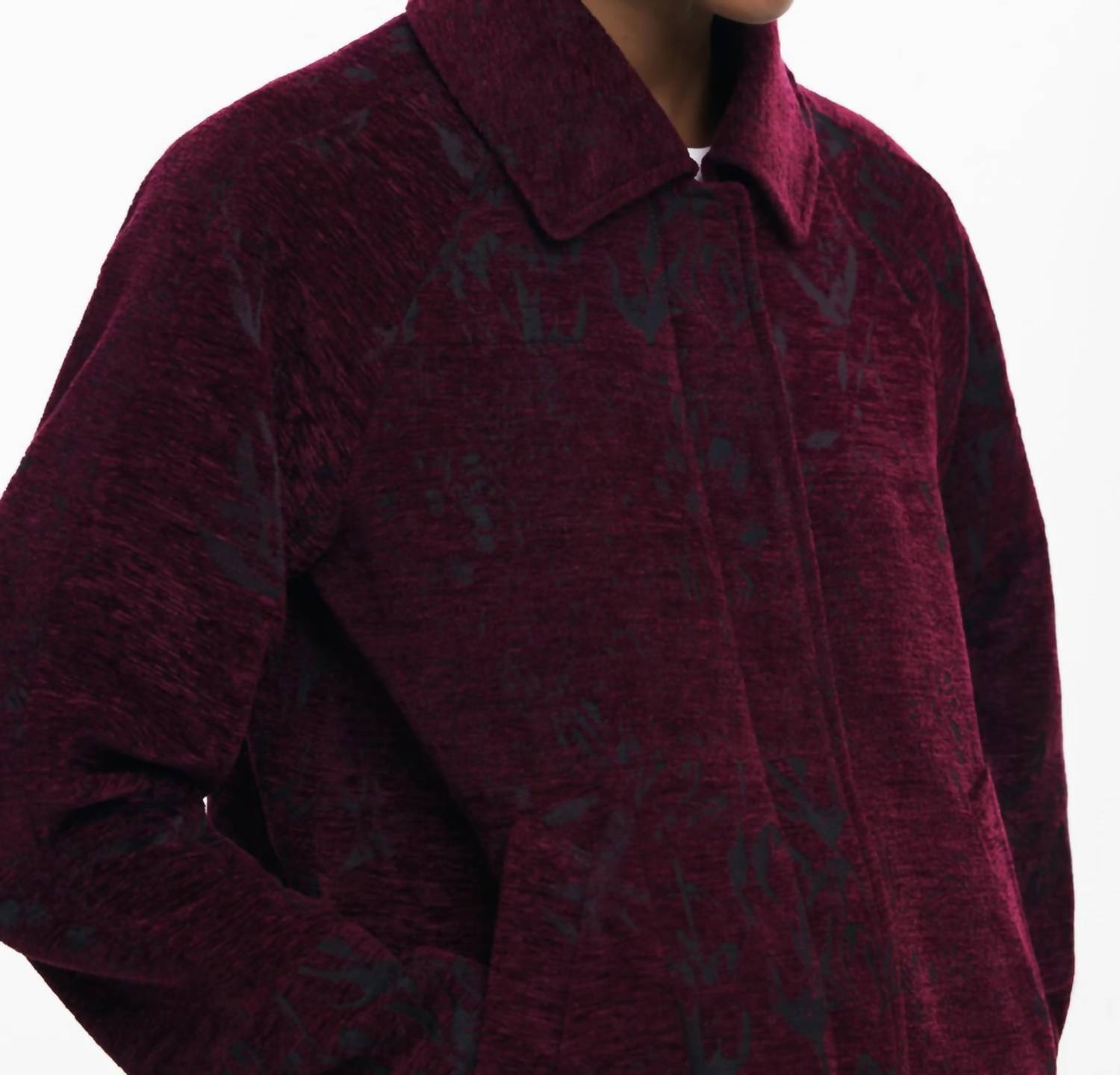 Desigual - Enri Chenille Snap And Zip Jacket