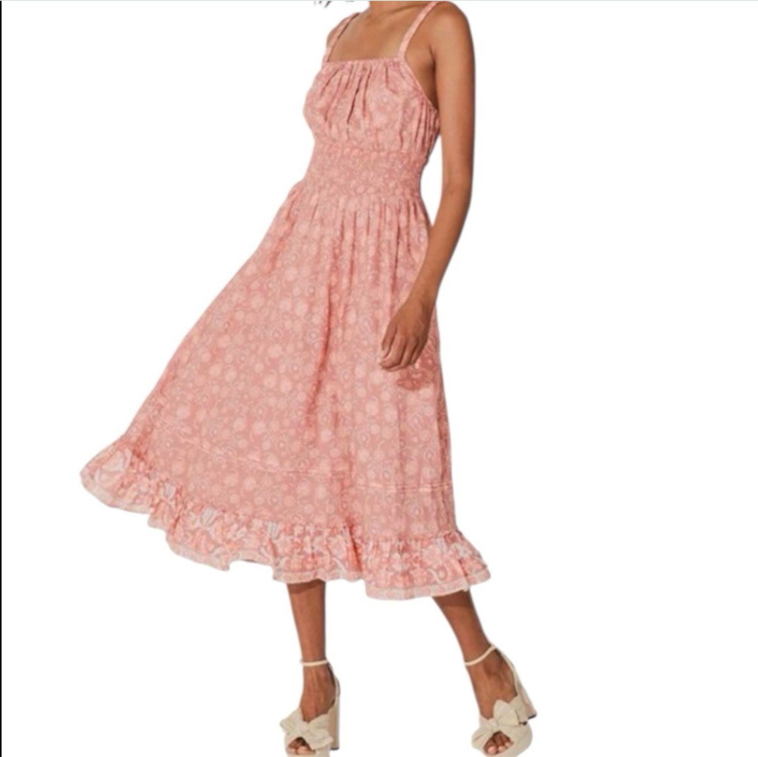 Cleobella Marcella Midi Dress in camara floral 1 - women's dress