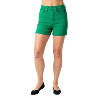 Judy Blue - High Waisted Tummy Control Top Shorts