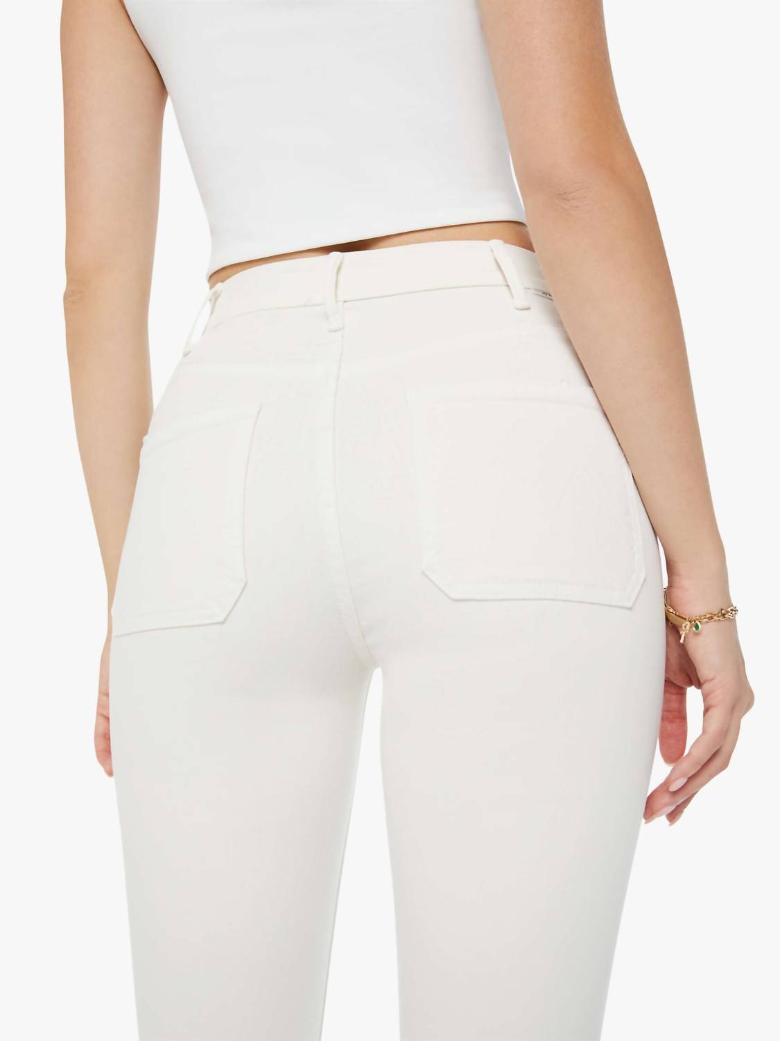 Mother - Hustler Patch Pocket Flood Jeans