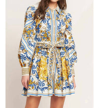 Flying Tomato - Floral Woven Mini Dress