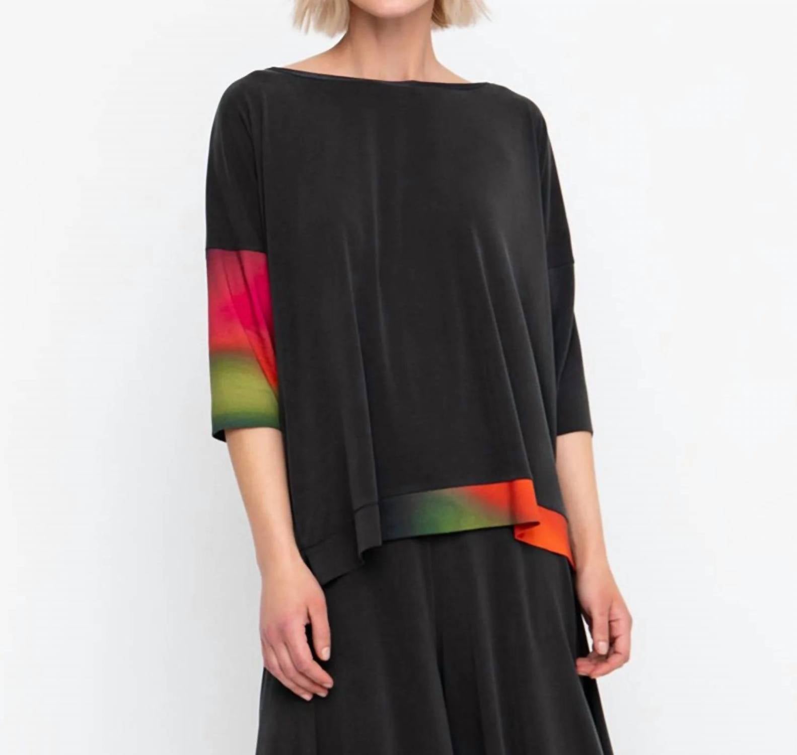 Ozai N Ku - Northern Lights Boxy Top