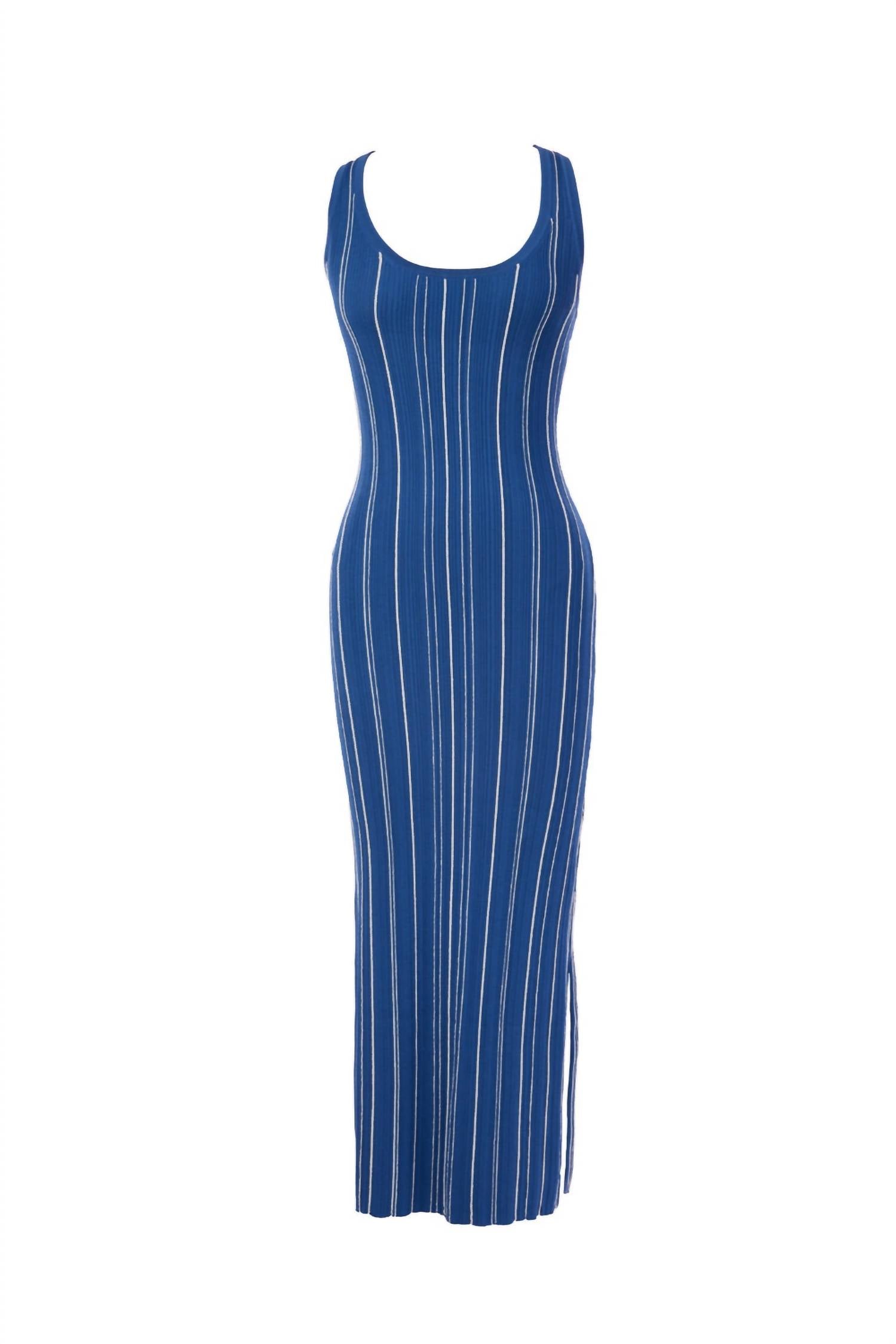 Hevron - Rose Knit Midio Dress