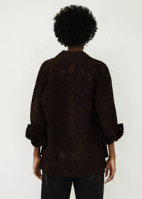 Staud - Josette Suede Shirt