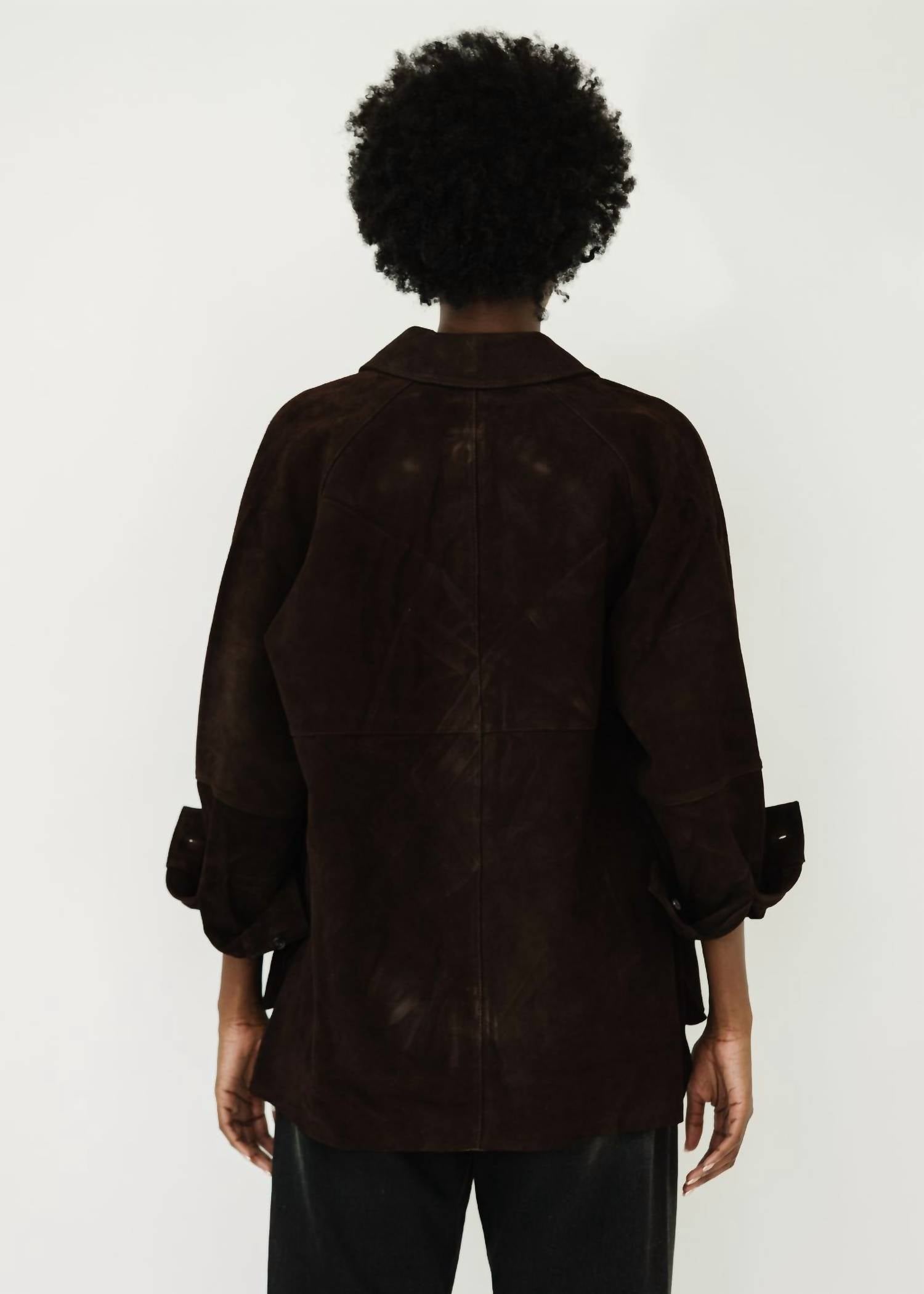 Staud - Josette Suede Shirt