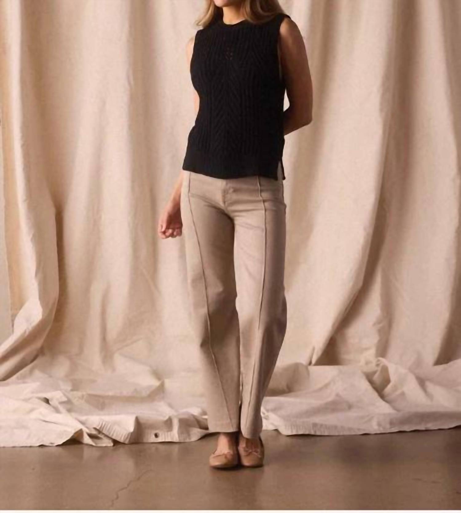 The Normal Brand - Adelaide Knit Hi-neck Tank