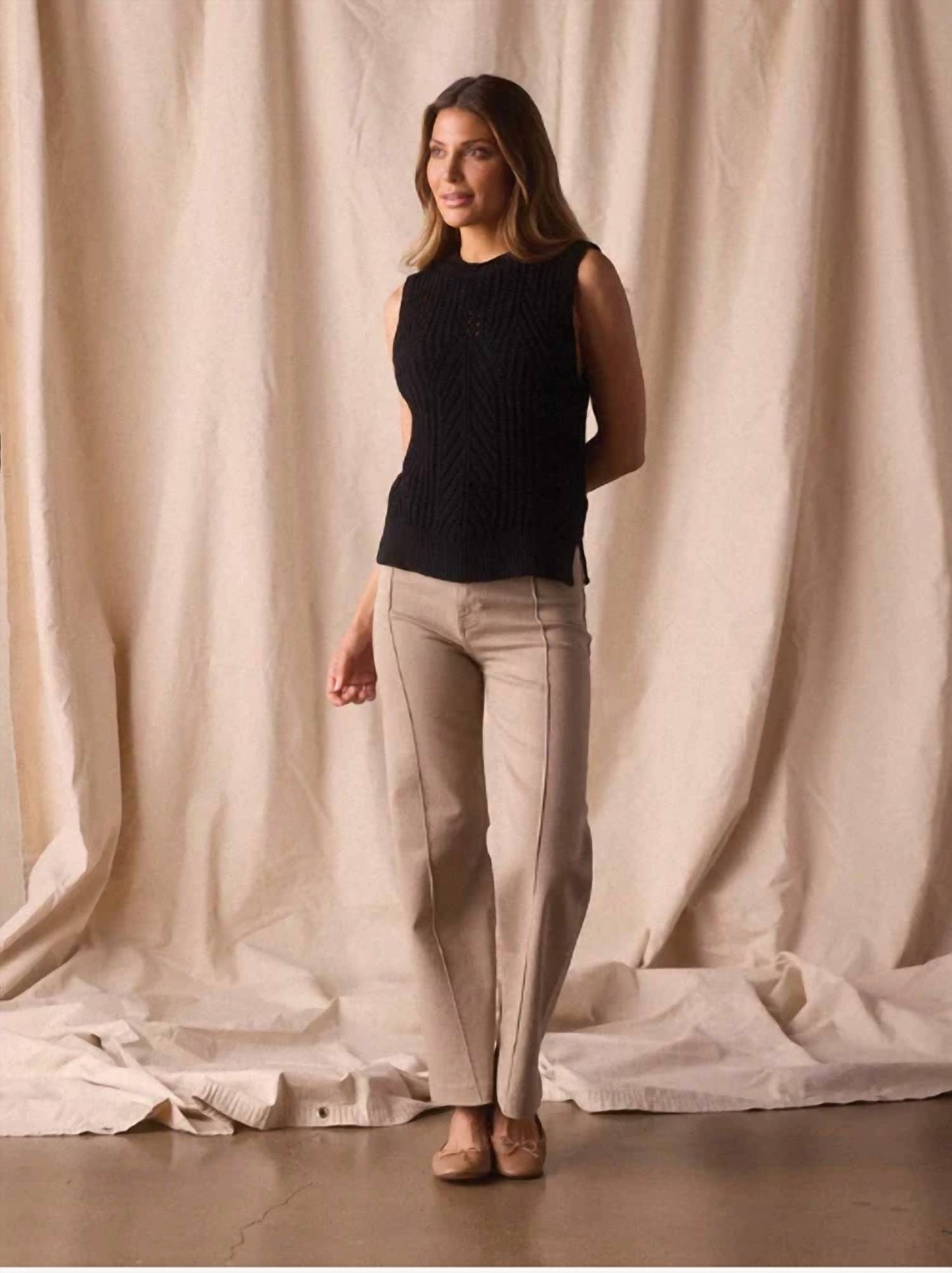 The Normal Brand - Adelaide Knit Hi-neck Tank