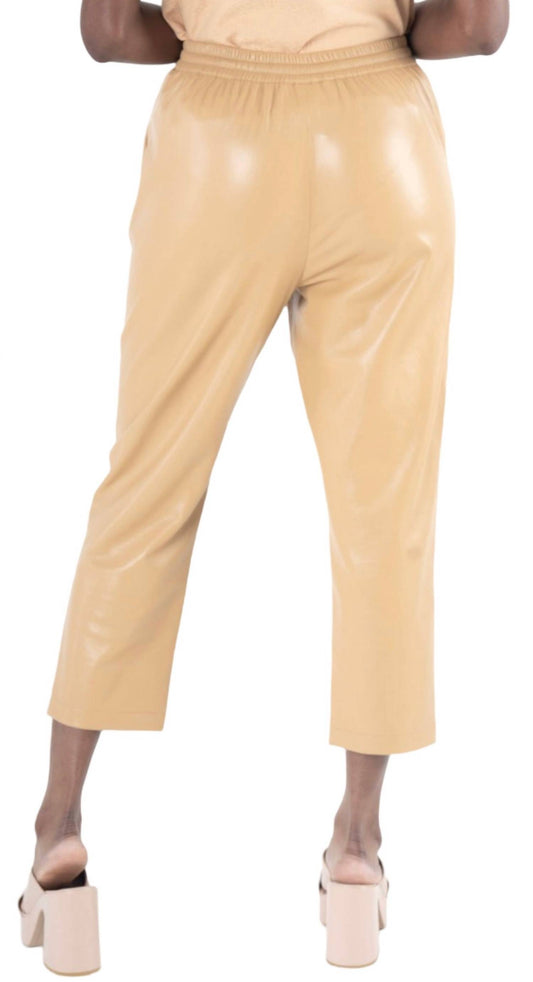 Emily Mccarthy - Joy Faux Leather Jogger