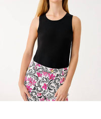 Lilly Pulitzer Harp Sweater Shell Top in black - women's tank top - alternate view