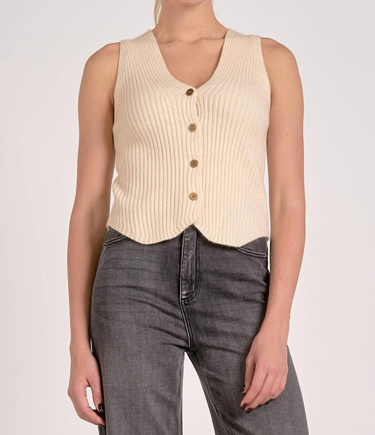 Elan - Button Down Sweater Vest