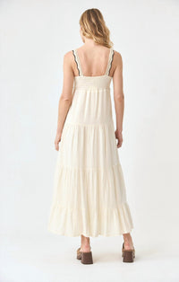 Mint Exclusives Nakara Dress in ivory - women's dress - view 4
