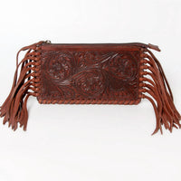 American Darling - Women's High Quality Genuine Full Grain Leather Wristlet
