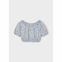 Mayoral - Girl's Floral Smock Top