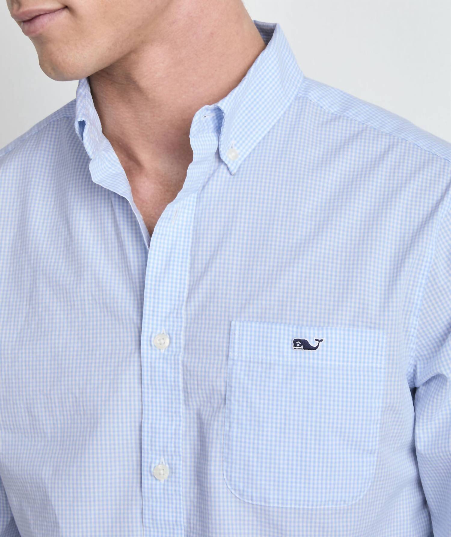 Vineyard Vines - Anegada Gingham Perfect Wash Shirt