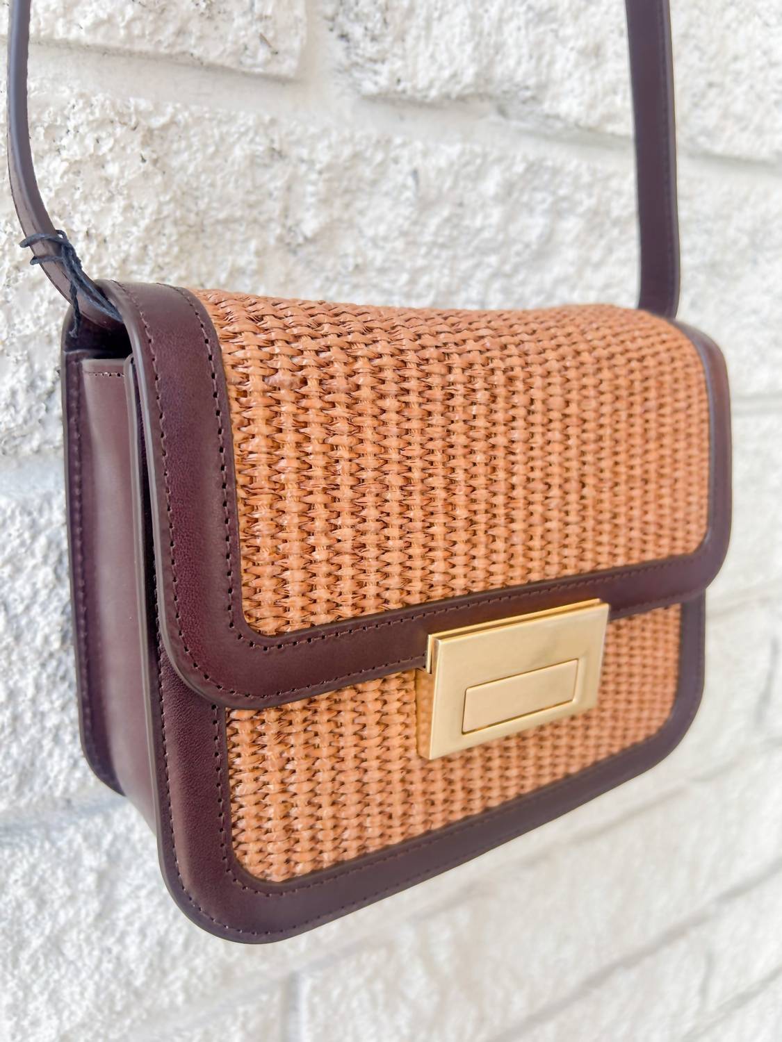 Loeffler Randall - Desi Crossbody With Lock Hardware