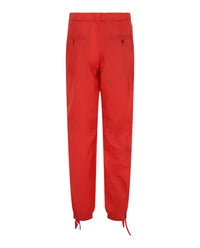 Salvatore Ferragamo - Women's Coated Drawstring Straight-leg Pants