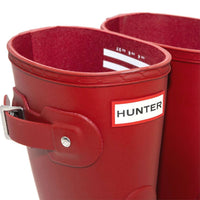 HUNTER Women's Original Short Rain Boots in military red - women's shoe - view 6