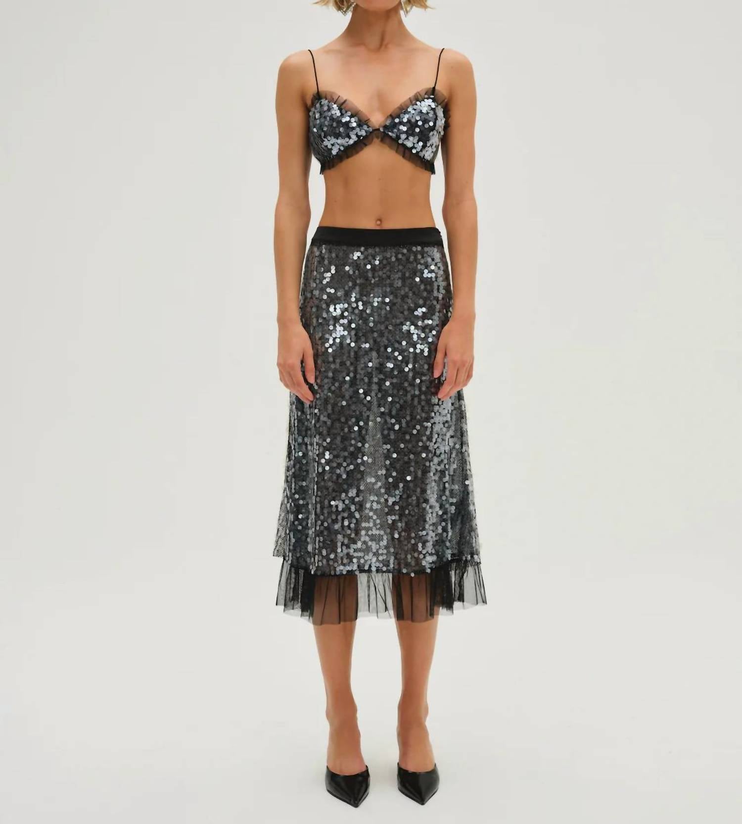 For Love & Lemons - Christelle Midi Skirt