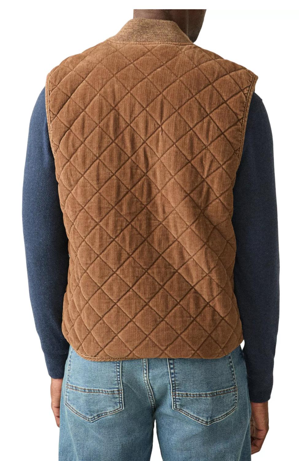 Faherty - Doug Good Feather's Reversible Corduroy Vest