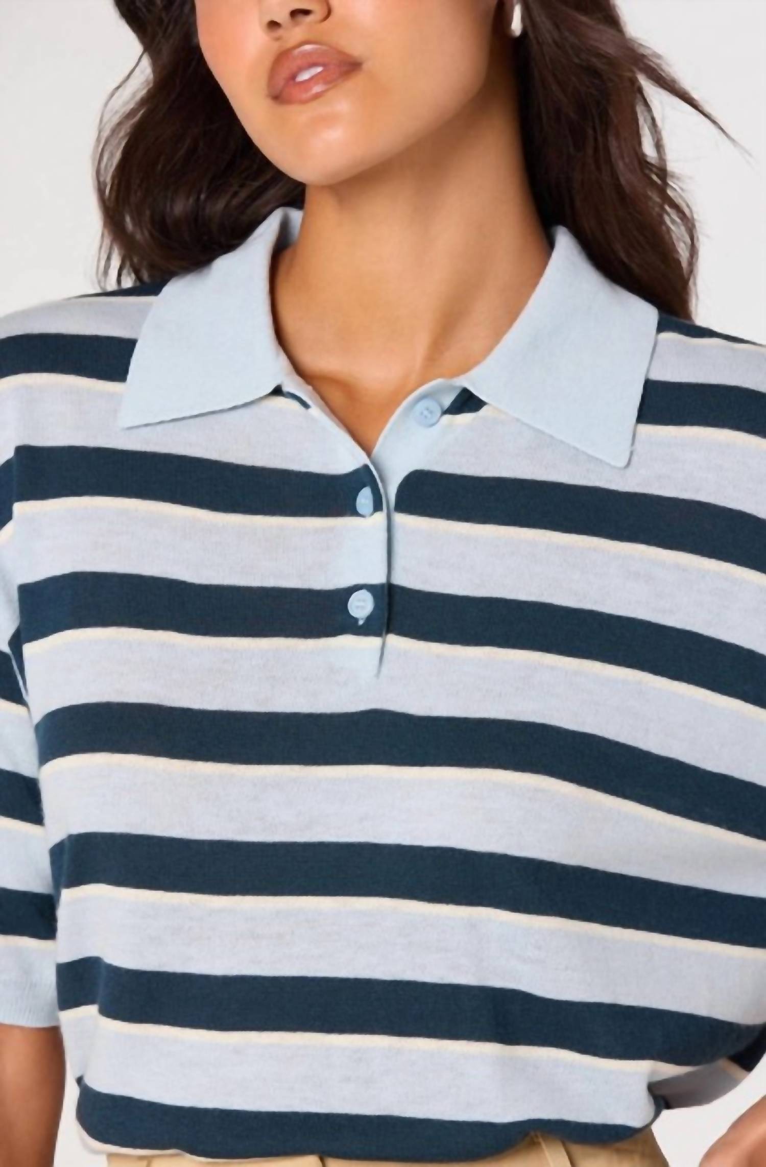 Astr - Scottie Polo Sweater