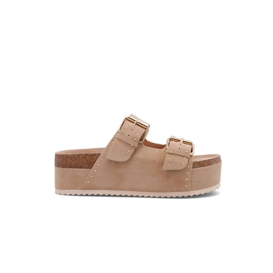 Mia - Women's Brookie Double Buckle Flatform Sandal
