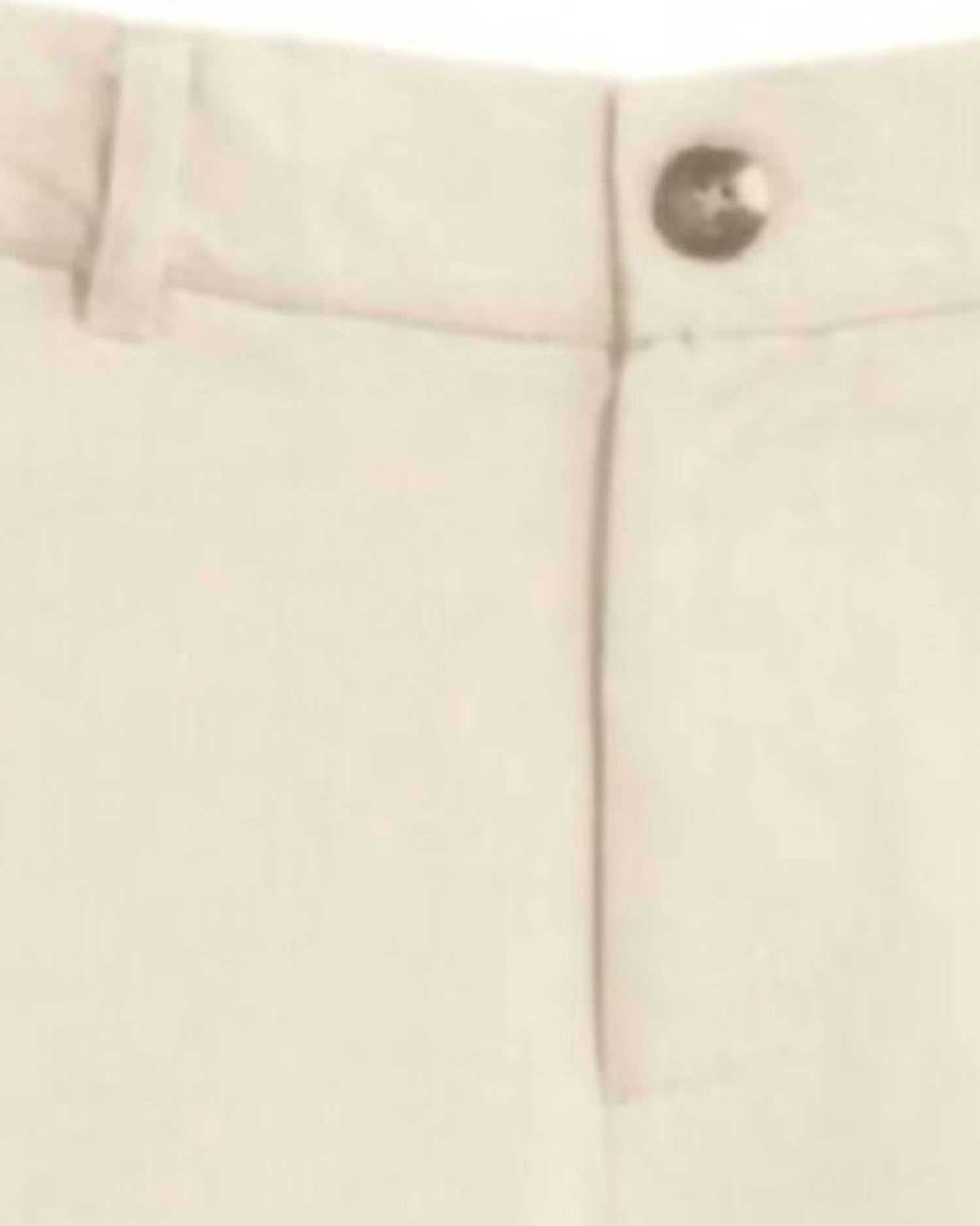 bella bliss Kid's Wilson Twill Short in khaki - kids' shorts - detail view