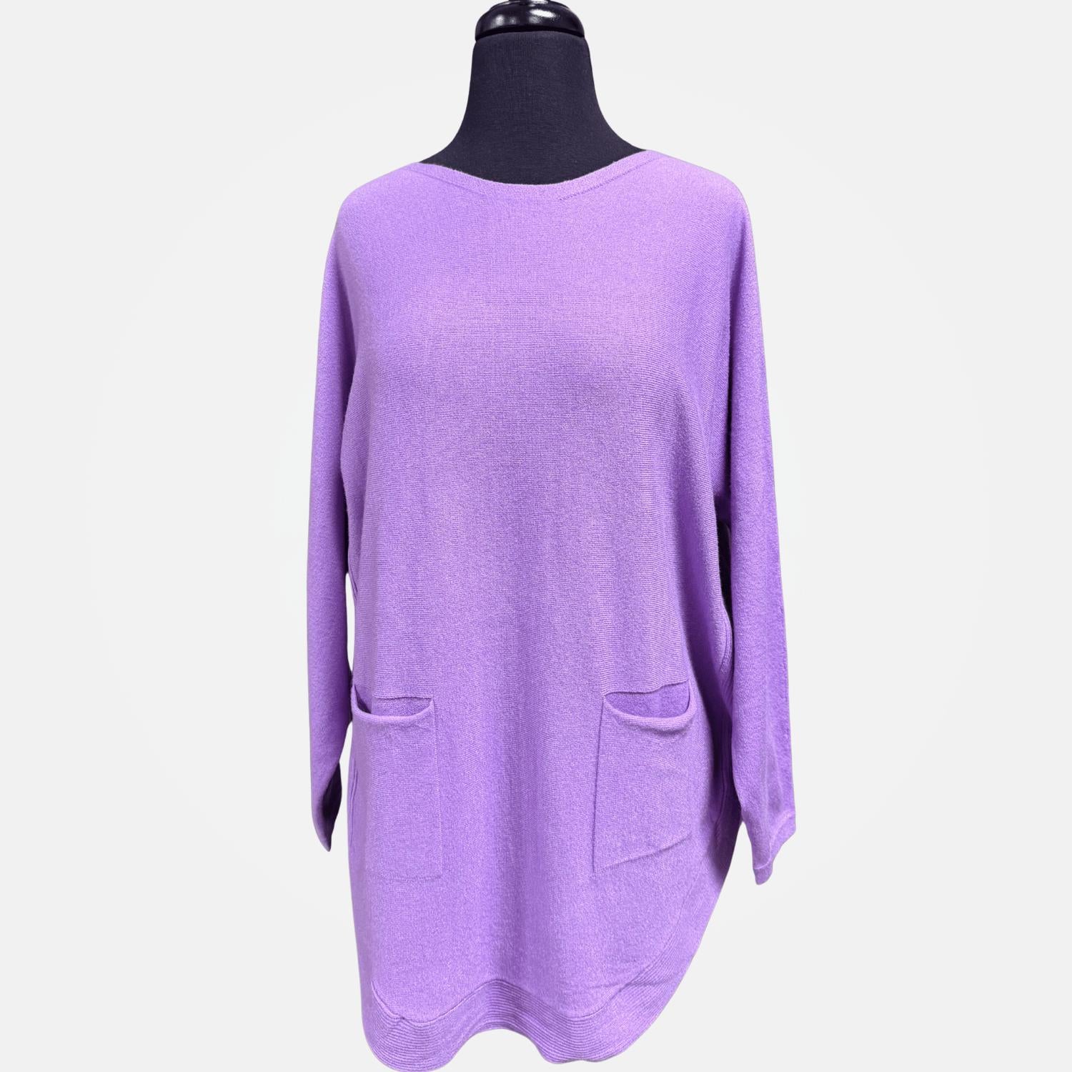 Tempo Paris - Women's Front Pockets Sweater
