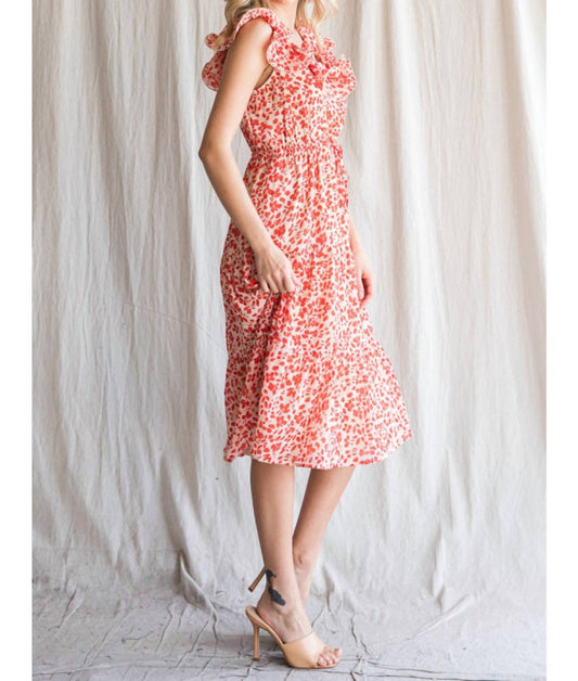 Jodifl - Scrunchie Shoulder Midi Dress