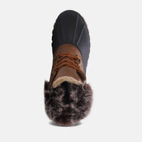 Lamo Women's Brielle Lace Up Boot in waxed chestnut - women's shoe - view 7