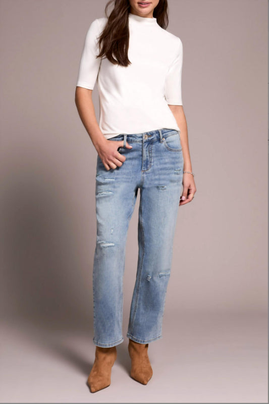 Tribal - Audrey Super Straight Flood Jeans