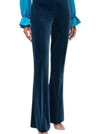 Joseph Ribkoff - Velvet Flared Pull On Trousers
