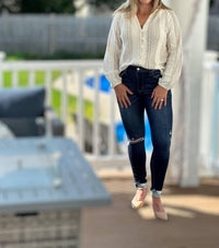 Amelia K. Luxe - Vintage High Rise Skinny Jeans