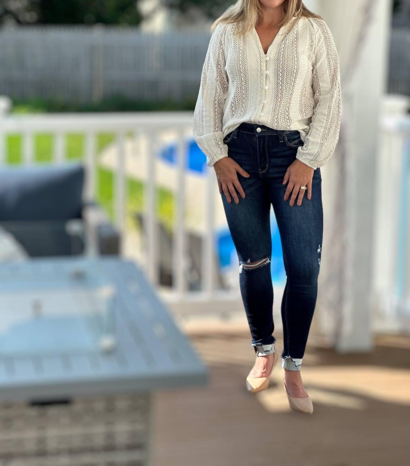 Amelia K. Luxe - Vintage High Rise Skinny Jeans