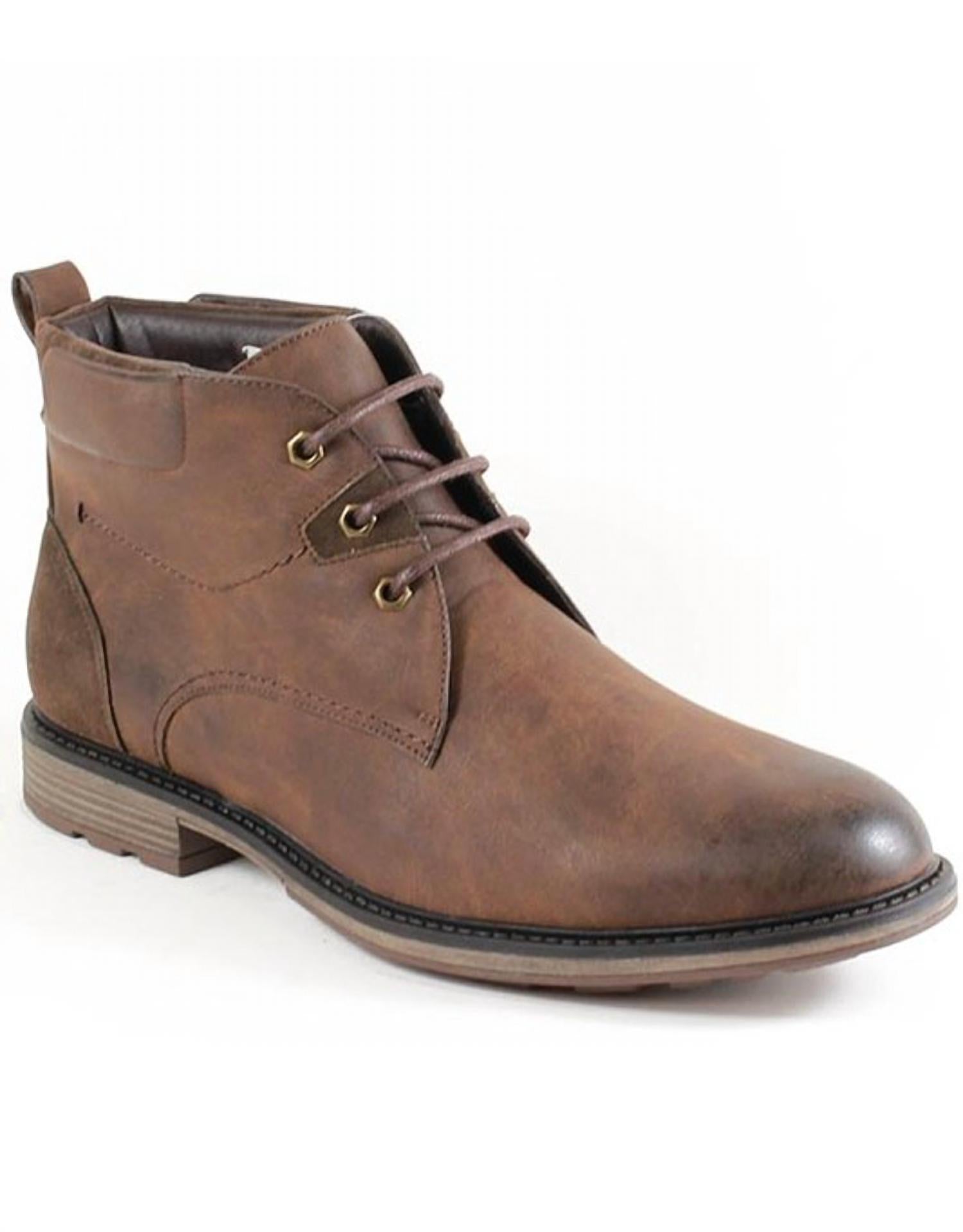 Young 11 Fashion - Men's Lace Up Short Boot