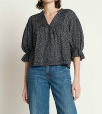 Nation Ltd - Scarlet Pintuck Blouse