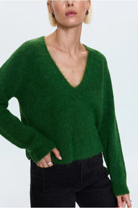 Pistola - V-neck Long Sleeve Pullover