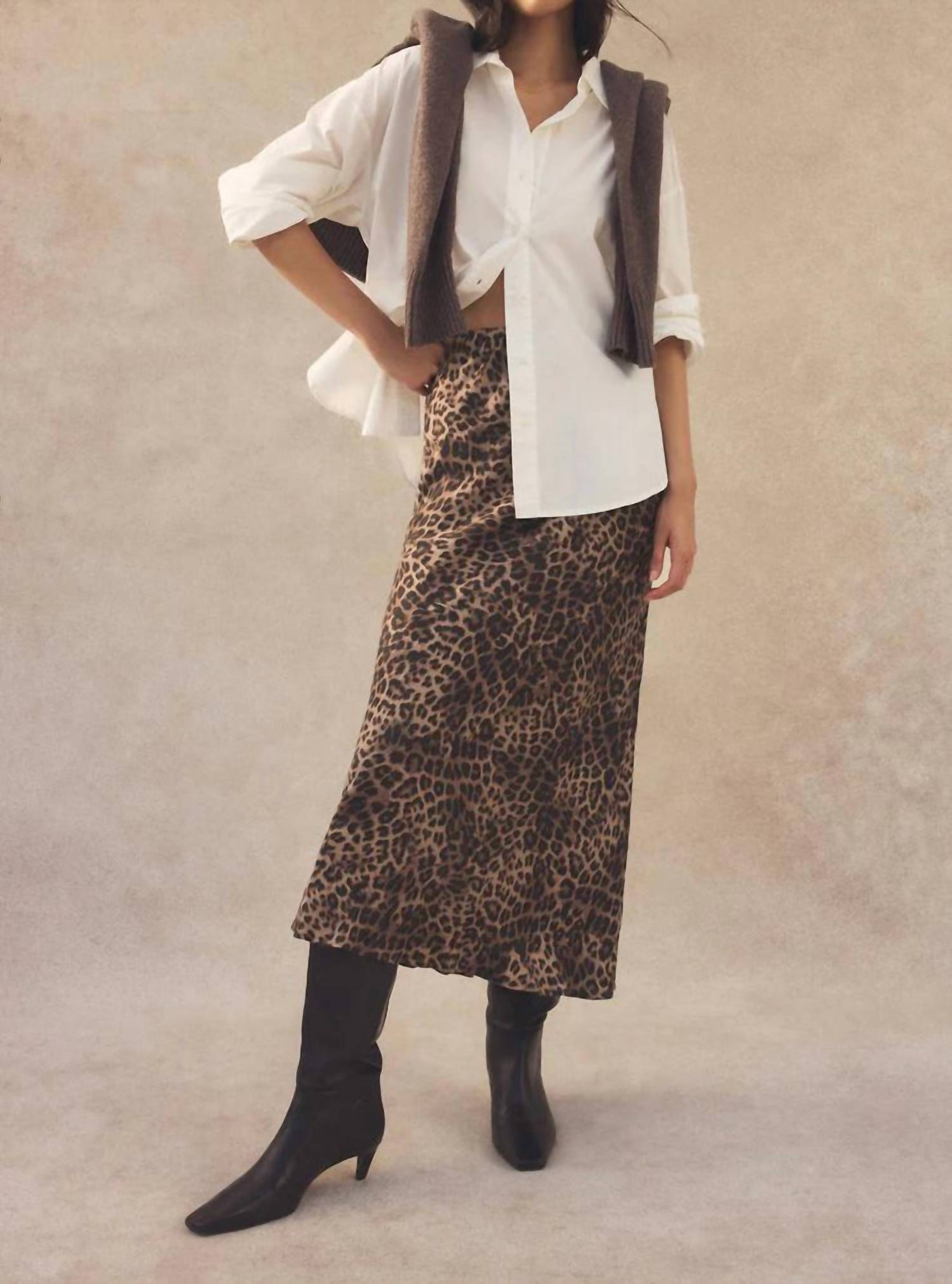 Z Supply - Izabel Leopard Skirt