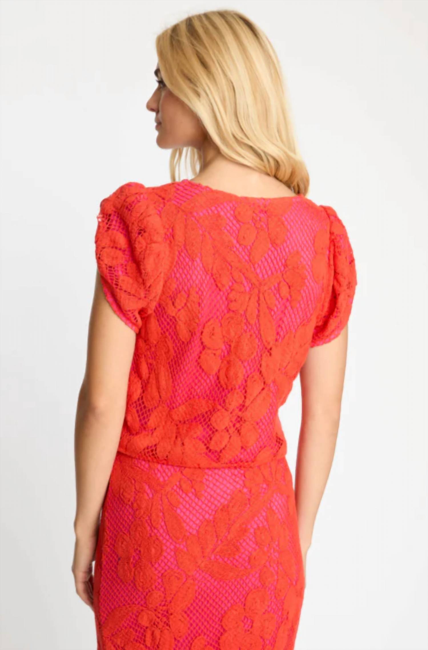 Caballero - Judy Cap Sleeve Top