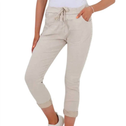 Made In Italy - Studs & Diamante Italian Magic Pants