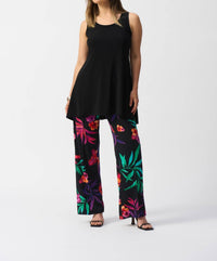 Joseph Ribkoff - Silky Knit Sleeveless Flared Tunic Top