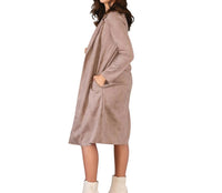 Love Poem - Molly Mae Vegan Suede Trench Coat