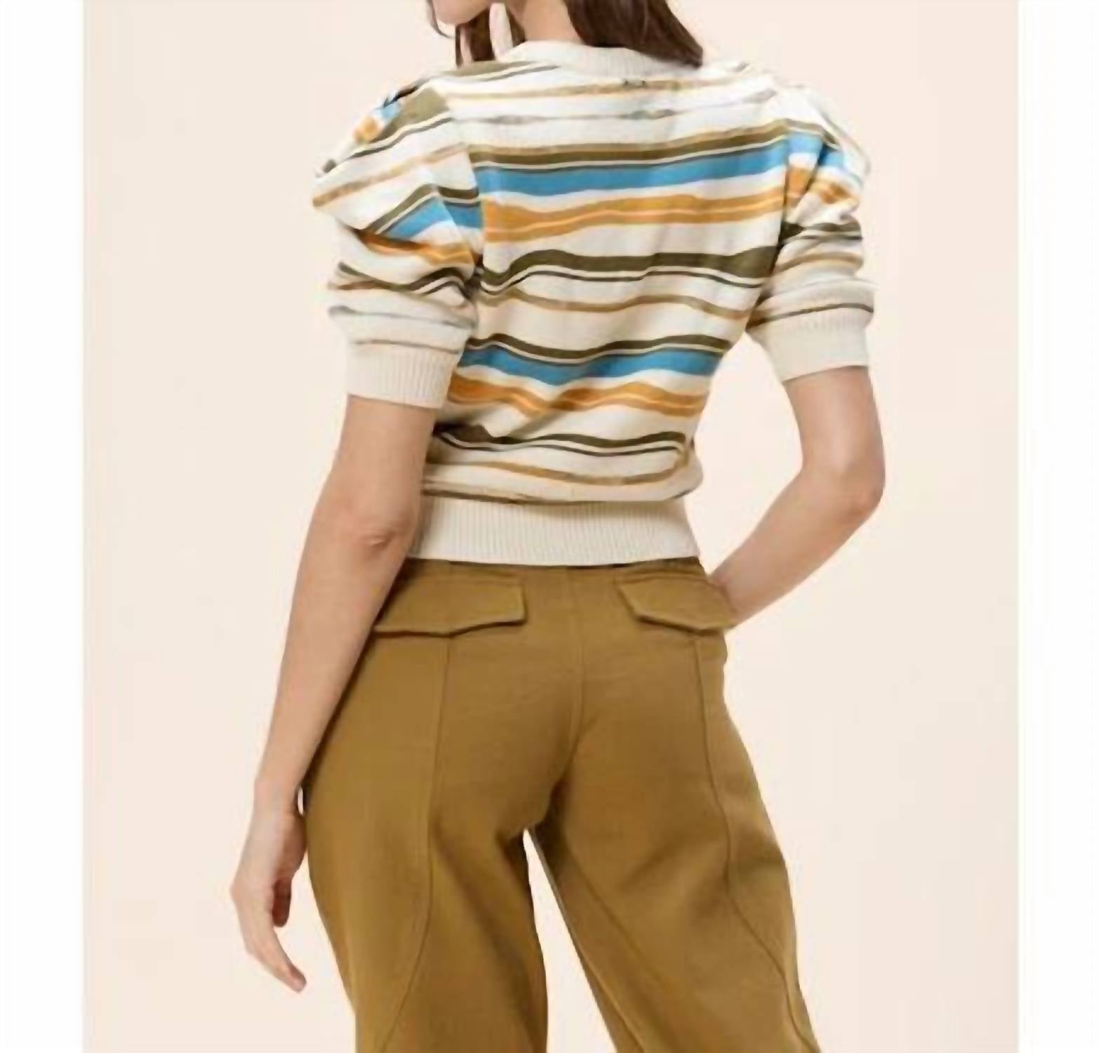Cleobella - Rei Short Sleeve Sweater