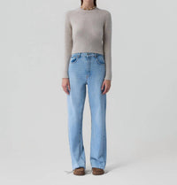 Guest In Residence Alina Crew Neck Sweater in residence alina crew neck sweater in sand - women's sweater - alternate view