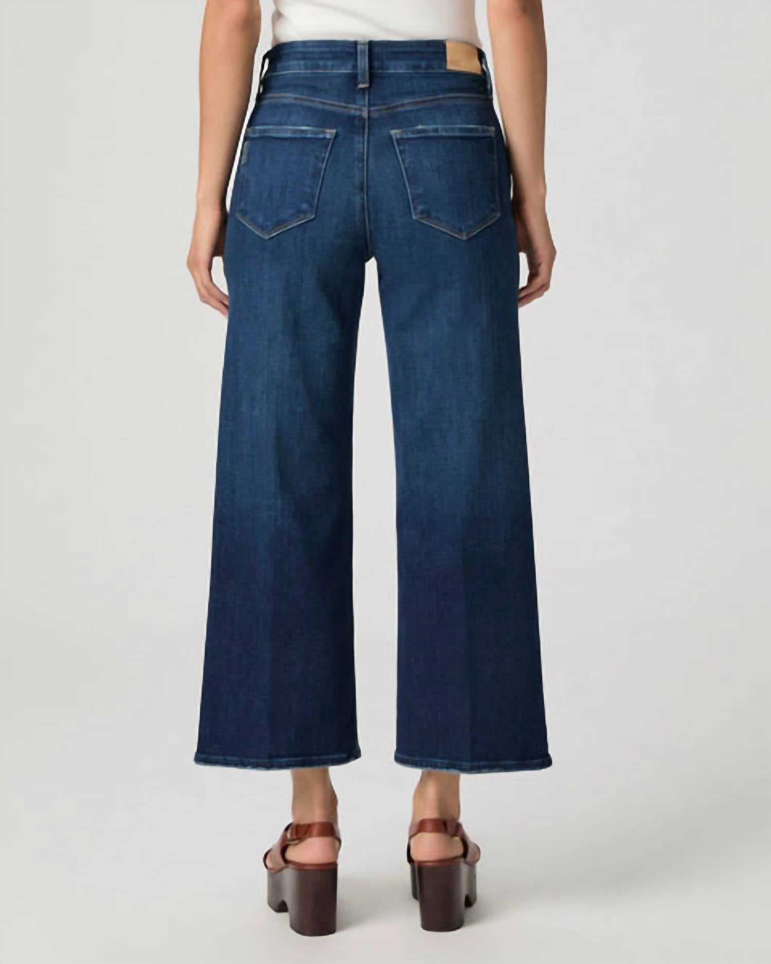 Paige - Anessa High-Waist Wide Leg Jeans