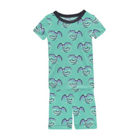 Kickee - Kids' Short Sleeve Pajama Set with Shorts