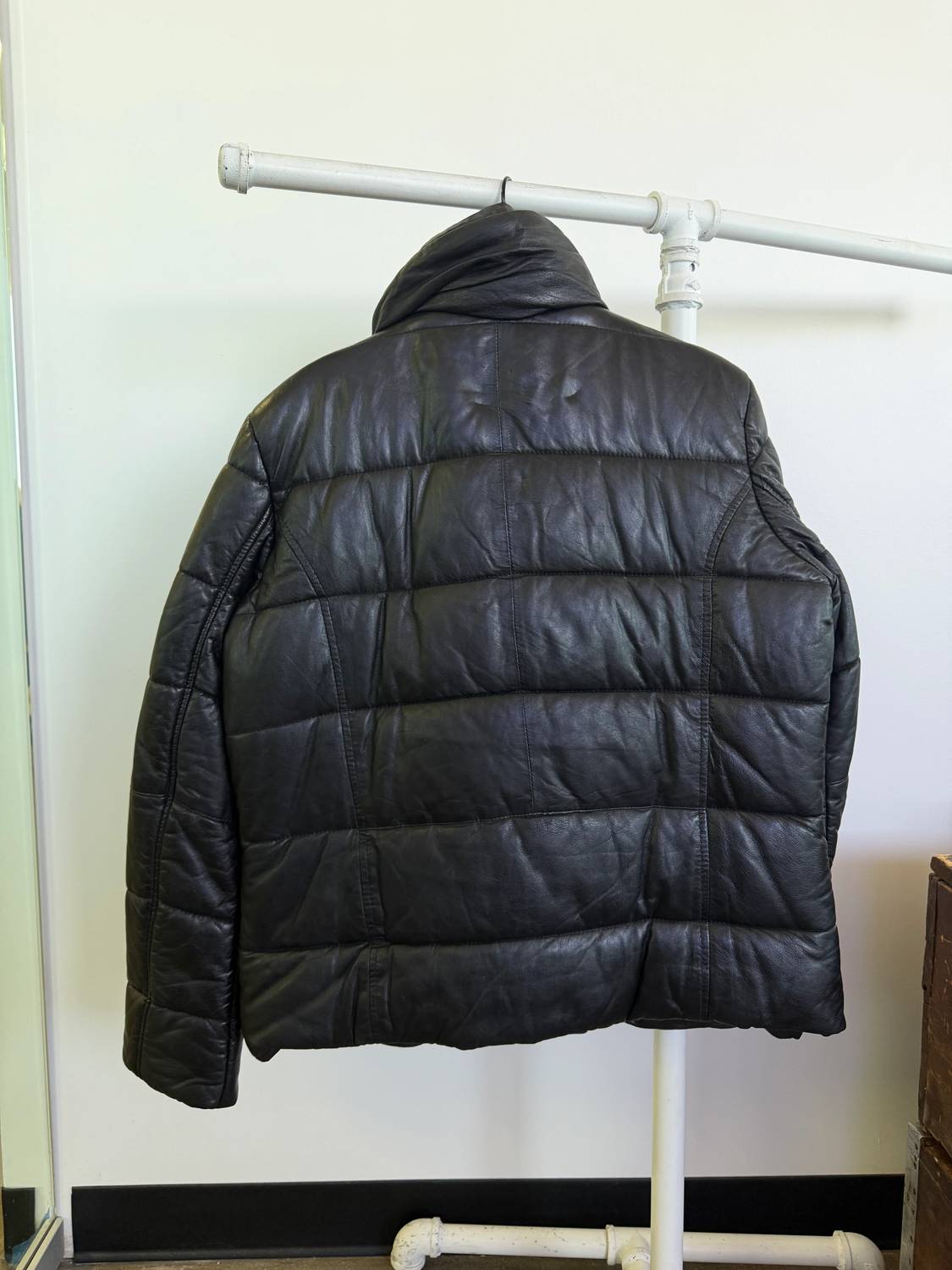 Mauritius - Rena Leather Puffer Jacket
